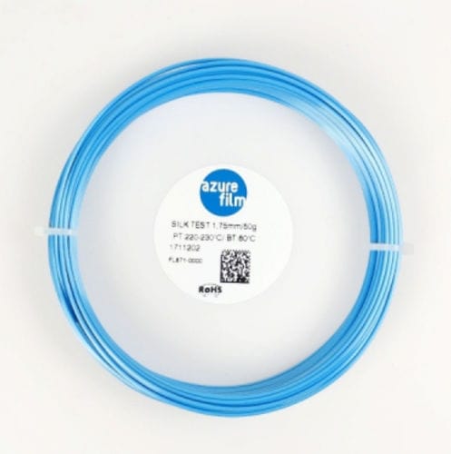 Filamento SILK per stampante 3D - FL871 series - AzureFilm d.o.o. - 1,75 mm / blu / marrone