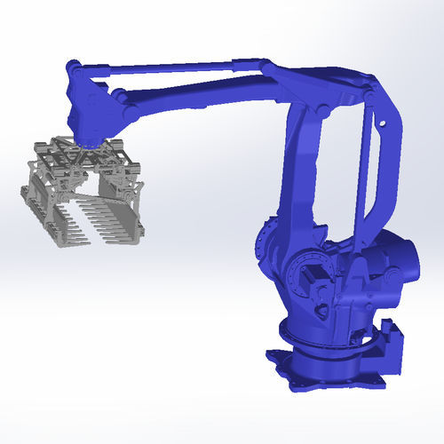 Pallettizzatore robotizzato - Fishbbein - per sacchi / articolato / compatto