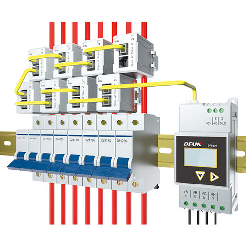 Contatore di energia elettrica monofase - DFPM20  - DFUN (ZHUHAI) CO.,LTD. - su guida DIN / RS-485 / Modbus