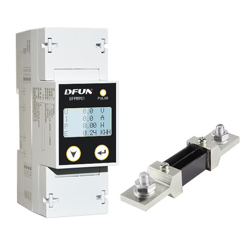 Contatore di energia elettrica monofase - DFPM90  - DFUN (ZHUHAI) CO.,LTD. - su guida DIN / RS-485 / Modbus