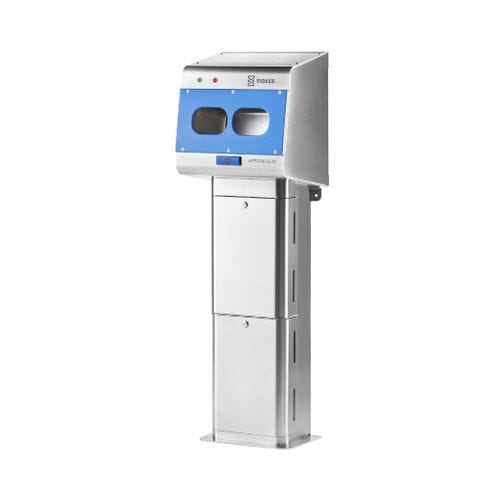 Totem dispenser di gel igienizzante - INTEGRA PLUS - INOXSIS - da terra