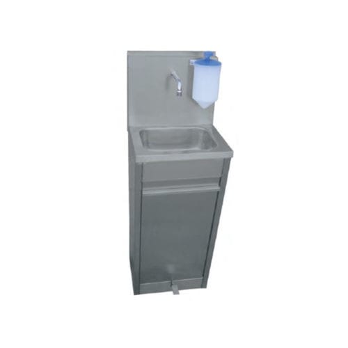 Lavabo in acciaio inossidabile - HW59 - INOXSIS - da laboratorio / lavamani / igienico