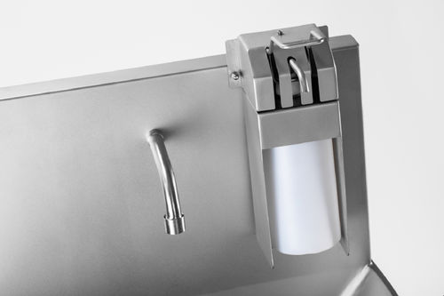 Distributore di sapone - INOXSIS - manuale / in acciaio inossidabile