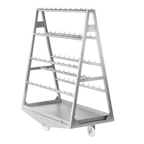 Carrello da trasporto - BT series - INOXSIS - con ripiano / a sei ruote