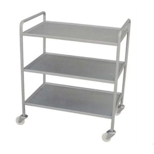 Carrello con ripiano - TW series - INOXSIS - da trasporto / in acciaio inossidabile / a 4 ruote motrici