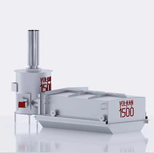 Inceneritore per rifiuti sanitari - VOLKAN 1500 - Eco-Spectrum LLC - per rifiuti farmaceutici / per rifiuti pericolosi / per rifiuti di laboratorio