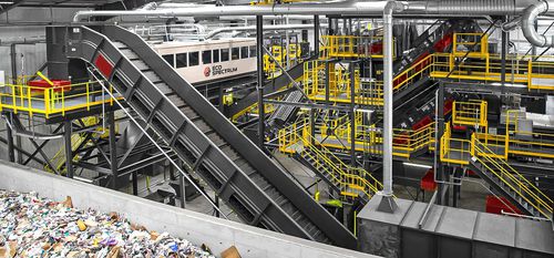 Sistema di smistamento per l'industria automobilistica - SK-500 - Eco-Spectrum LLC - per il riciclaggio / per il riciclaggio di plastica / per l'industria agroalimentare