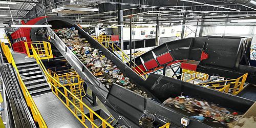 Sistema di smistamento per l'industria automobilistica - SK-250 - Eco-Spectrum LLC - per il riciclaggio / per il riciclaggio di plastica / per l'industria agroalimentare