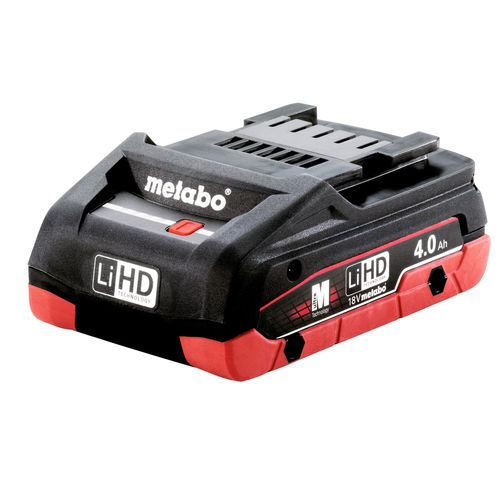 Batteria al litio - LiHD - Metabowerke - a blocco / 18 V / per elettroutensile portatile
