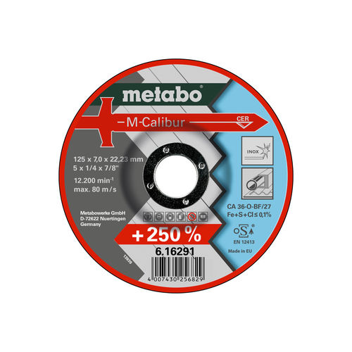 Mola di trattamento superficiale - M-Calibur - Metabowerke - piatta / in ceramica