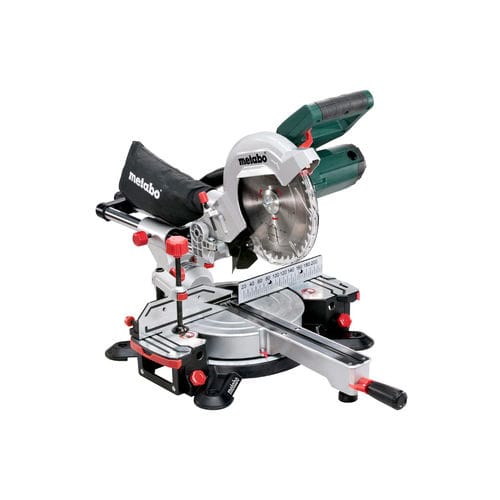 Troncatrice angolare - KGS 216 M  - Metabowerke - per legno / con unità di scorrimento / compatta