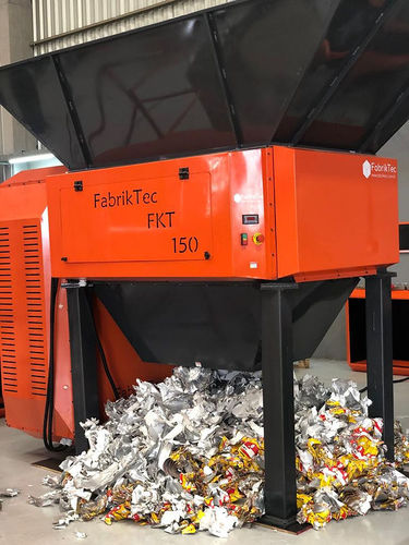 Trituratore primario - FKT-200 - FabrikTec Brasil - monoalbero / per rifiuti / compatto