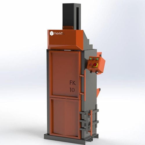Pressa imballatrice per rifiuti - FKT-25 - FabrikTec Brasil - verticale / a carico frontale / automatica