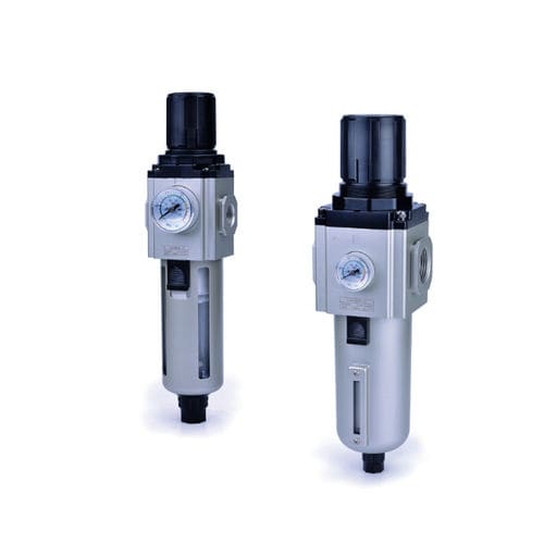 Filtro regolatore per aria compressa - GAC 34 - RIEGLER & Co.KG - a cartuccia / centrifugo / a pressione