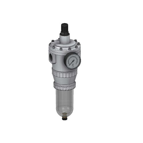 Regolatore di pressione per aria compressa - 678.42 S P - RIEGLER & Co.KG - a diaframma / monostadio / in PC