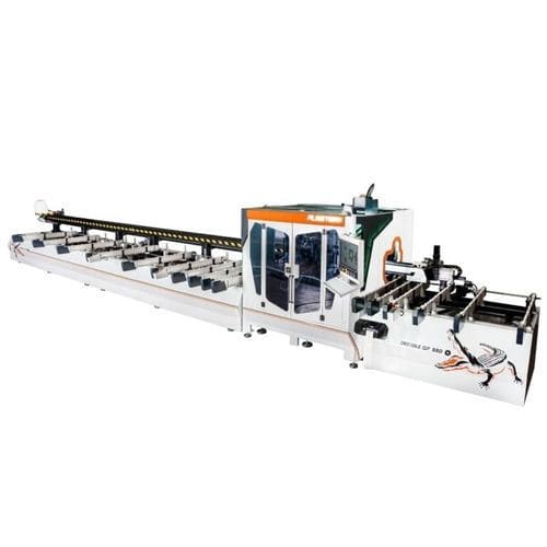 Linea di lavorazione e taglio automatica - S&Ccedil;4550 - PLASTMAK MACHINE - CNC / per profilati in alluminio / per profilati in PVC