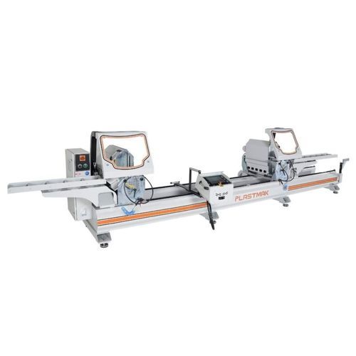Macchina da taglio a 2 teste - SÇ 4000S PLUS - PLASTMAK MACHINE - a lama rotativa / per alluminio / per PVC