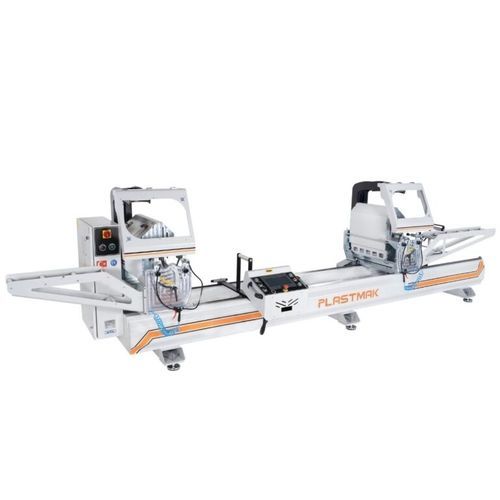 Macchina da taglio a 2 teste - SÇ 4000 S  - PLASTMAK MACHINE - a lama rotativa / per alluminio / per PVC