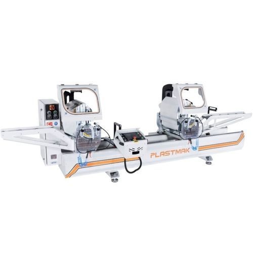 Macchina da taglio a 2 teste - SÇ400 - PLASTMAK MACHINE - a lama / per alluminio / per PVC