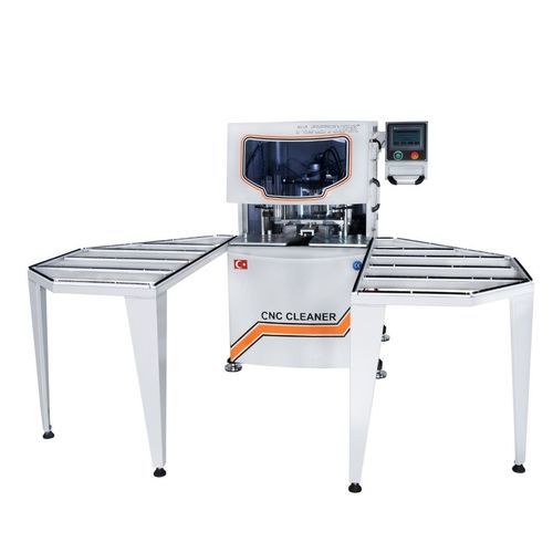Macchina per pulizia d'angolo - S.Ç6000 - PLASTMAK MACHINE - a spazzzola / semiautomatica / CNC