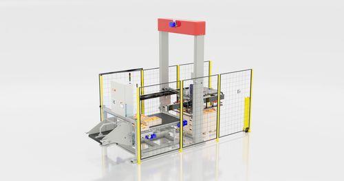 Pallettizzatore a strati - UNIPAL - Keeltek  - per cartoni / di pallets / in tela