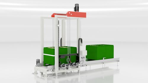 Accatastatore per prodotti fitosanitari - BOXSTACKER - Keeltek  - per l'industria farmaceutica / per l'industria alimentare e delle bevande / di accesso per disabili