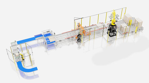Pallettizzatore a strati - BOXPACKER PLUS - Keeltek  - industriale / ad uso industriale / di accesso per disabili