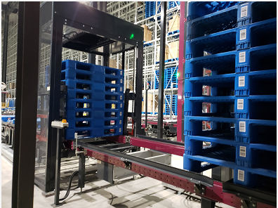 Distributore per pallet - Jiangsu EBIL Intelligent Storage Technology Co.,Ltd. - automatico