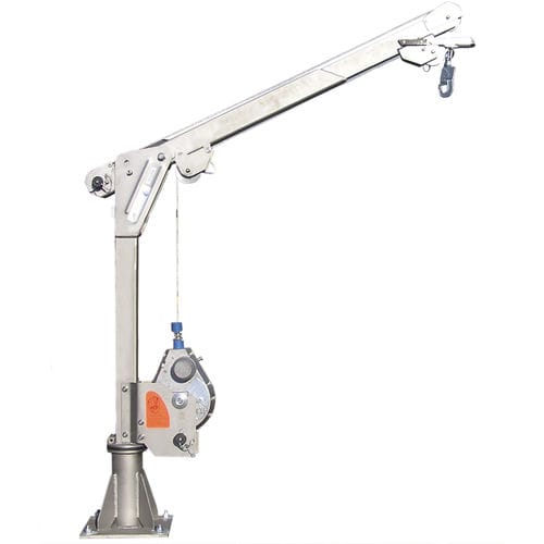 Gru a bandiera a colonna - ASS-2 - IKAR GB Limited - di sollevamento / telescopica / in acciaio inossidabile