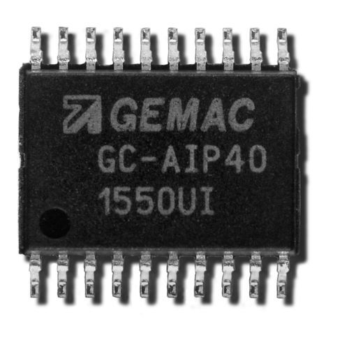Microchip potenza - GC-AIP40 - AMAC ASIC - und Mikrosensoranwendung Chemnitz GmbH - programmabile / digitale / analogico