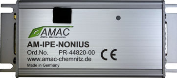 Interpolatore a 2 canali - AM-IPE-Nonius - AMAC ASIC - und Mikrosensoranwendung Chemnitz GmbH - a 6 canali / programmabile / con interfaccia ABZ