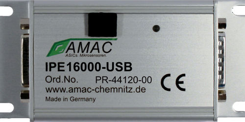 Interpolatore a 3 canali - IPE16000 - AMAC ASIC - und Mikrosensoranwendung Chemnitz GmbH - programmabile / con interfaccia SPI / per sistema di misurazione