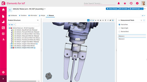 Software di gestione - IoT - CONTACT Software GmbH - di programmazione / di creazione di gemelli digitali / PLM