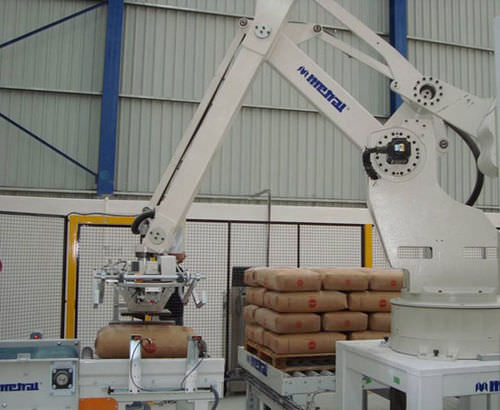 Pallettizzatore robotizzato - RP6000 - Metral - per sacchi / per casse / per bottiglie