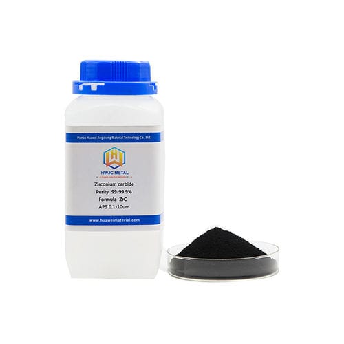 Polvere al carburo di zirocnio - 12070-14-3 - Hunan Huawei Jingcheng Material Technology Co.Ltd. - in metallo