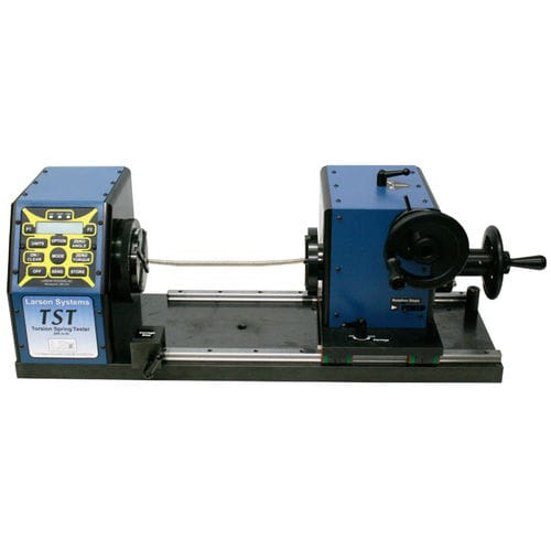 Macchina per prova coppia/angolo - TST 200 - Larson Systems Inc. - manuale / per molle / orizzontale