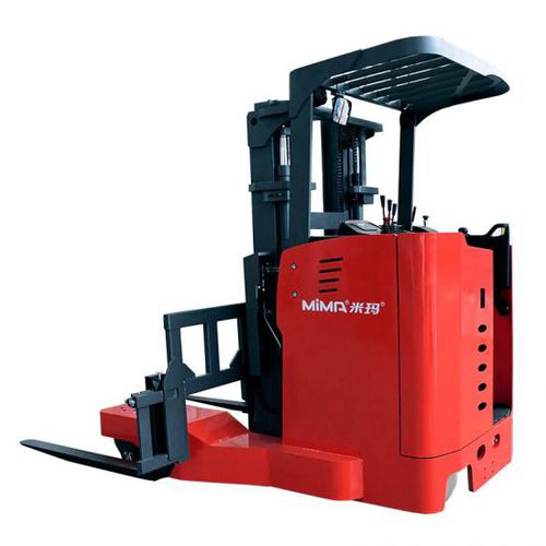 Carrello elevatore retrattile con alimentazione a batteria - MQB series - MiMA electric forklift - con conducente in piedi / per movimentazione / per corsie molto strette