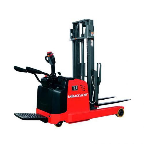 Accatastatore a batteria - MFA series - MiMA electric forklift - con piattaforma per conducente / da trasporto / per pallet