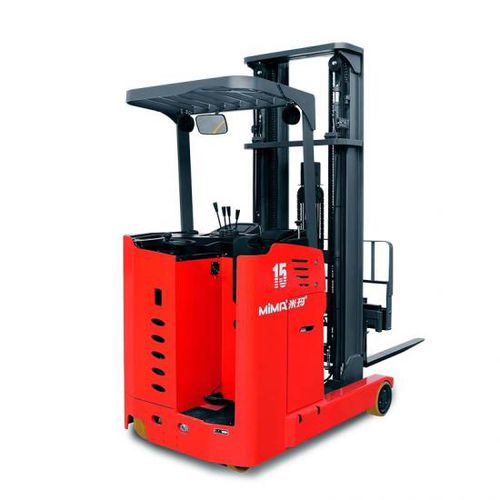 Carrello elevatore retrattile con alimentazione a batteria - MF15 - MiMA electric forklift - con conducente in piedi / per corsie strette