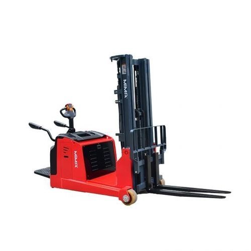 Accatastatore a batteria - MBB20 - MiMA electric forklift - con piattaforma per conducente / per magazzino / per movimentazione