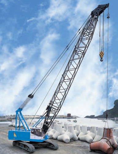 Gru cingolata - SCX700 - Sumitomo Heavy Industries Construction Crane - tralicciata / di sollevamento / idraulica