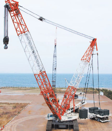 Gru cingolata - 6000SLX series - Sumitomo Heavy Industries Construction Crane - tralicciata / per cantiere / di sollevamento