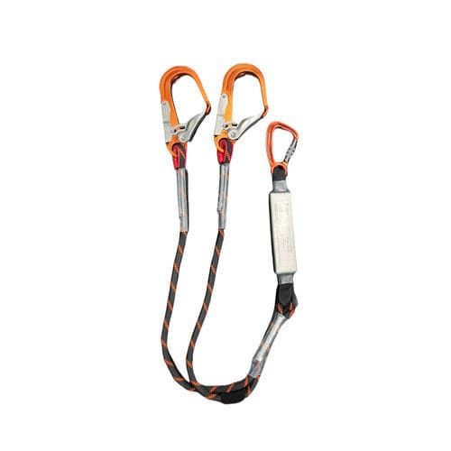 Cordino con assorbitore di energia con cinghia - 12100510 - Ficont Industry (Beijing) Co., Ltd. - doppio / con assorbitore di chock