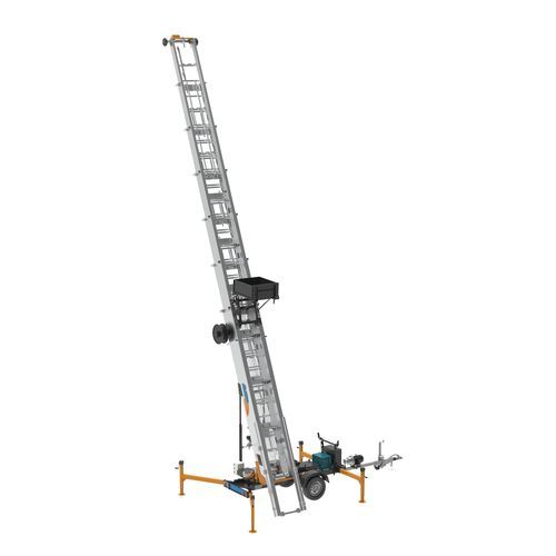 Piattaforma rimorchiabile idraulica - YT series - Ficont Industry (Beijing) Co., Ltd. - elettrica / a motore / per il settore dell'edilizia