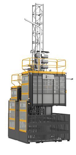 Ascensore a cremagliera - CH Series - Ficont Industry (Beijing) Co., Ltd. - elettrico / a motore / per il settore dell'edilizia