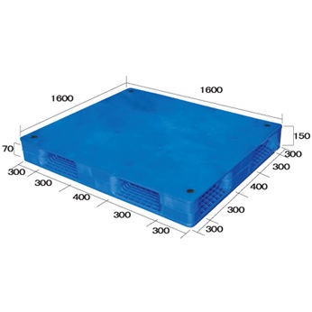 Pallet in plastica - QH-1616(H) - Shanghai Qinghao Plastic Pallet Manufacture Co., Ltd. - multi-vie