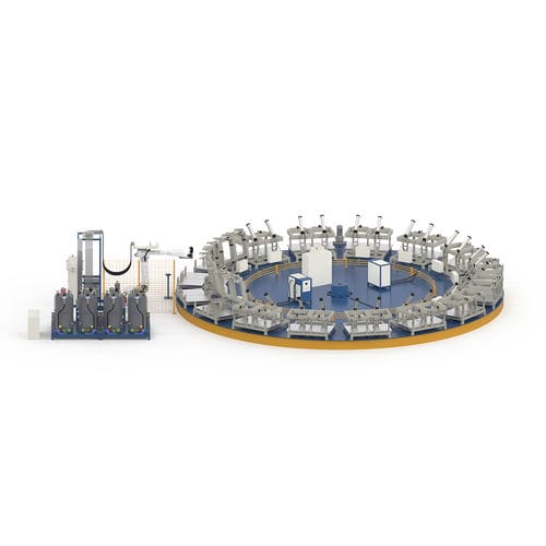 Linea di produzione automatica - Disc - ZHEJIANG HENGHUI MACHINERY CO.,LTD - in continuo / ad alta velocità / controllata da PLC