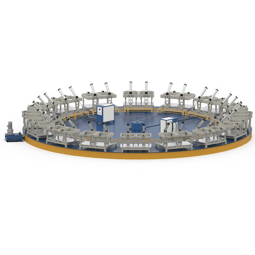 Linea di produzione automatica - Disc shape - ZHEJIANG HENGHUI MACHINERY CO.,LTD - in continuo / ad alta velocità / modulare