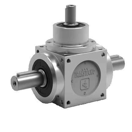 Rinvio angolare ad assi ortogonali - EPC ITALY SRL - a coppia conica / ad albero cavo / con albero passante