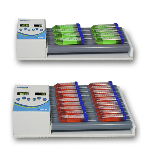 Agitatore di laboratorio basculante - R300 series - BENCHMARK SCIENTIFIC - a rulli / digitale / per provette